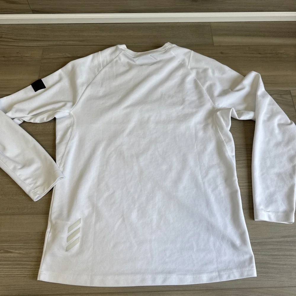 Men's Adidas Adicross Golf‎ Long Sleeve T-Shirt Size Medium White